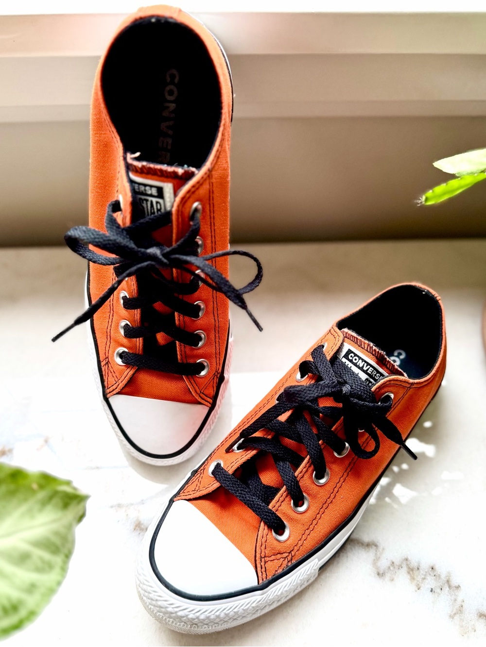Converse Chuck Taylor All Star | Orange Canvas Low Top